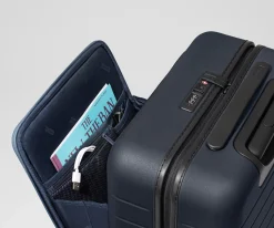 The Executive Carry-On in Navy Blue