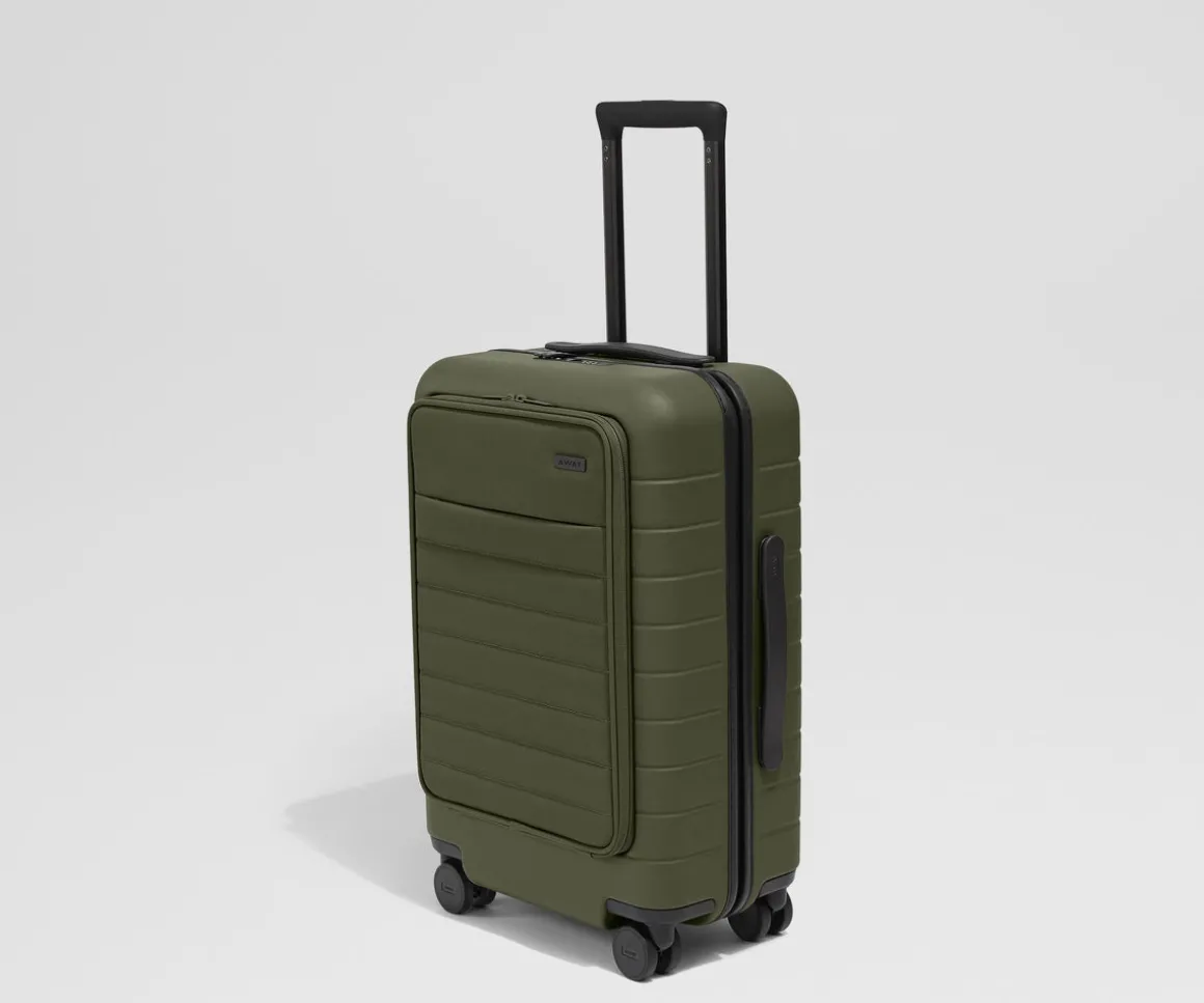 The Executive Carry-On in Olive Green