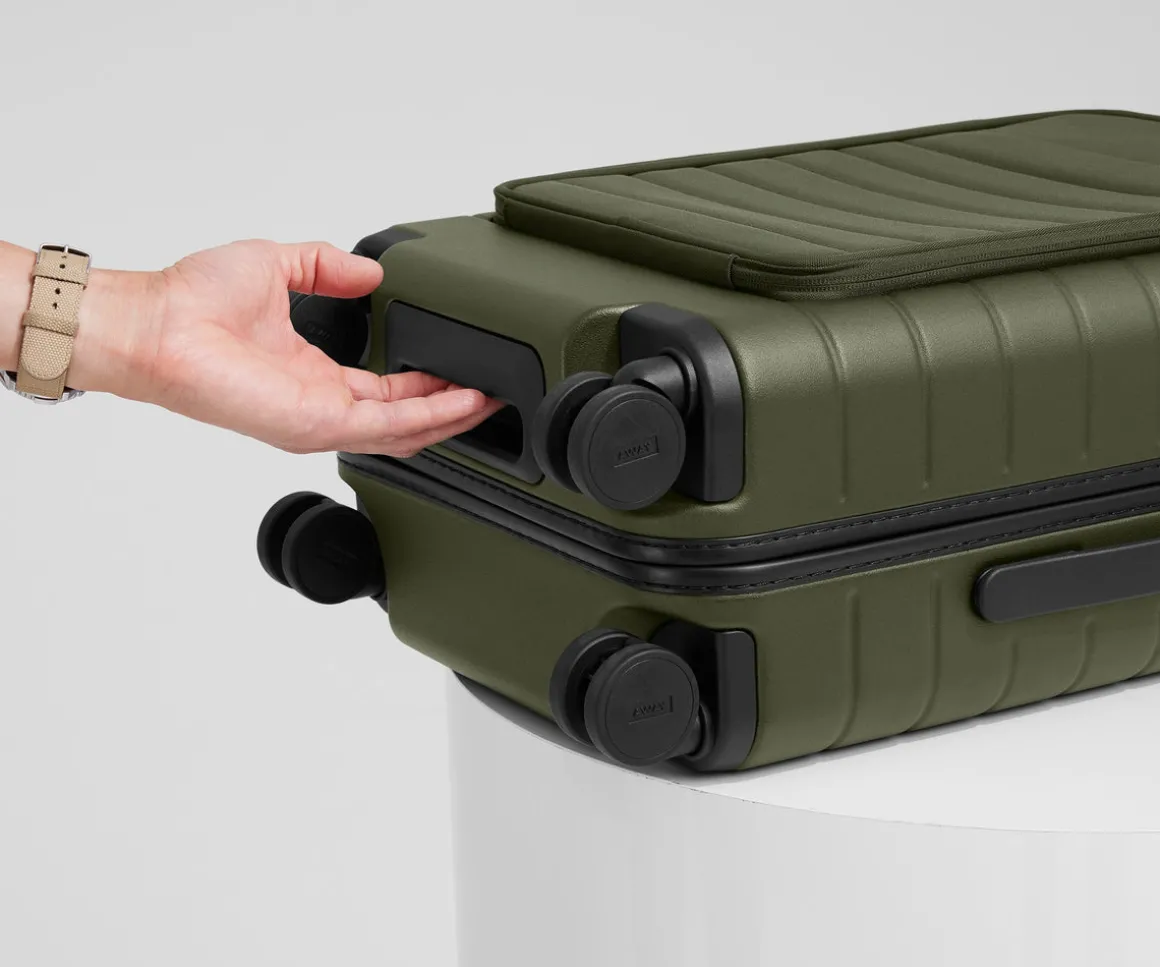 The Executive Carry-On in Olive Green