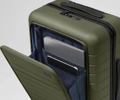 The Executive Carry-On in Olive Green