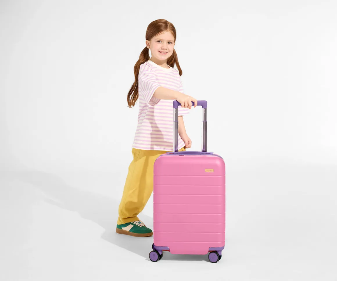 The Kids Carry-On in Berry Pink