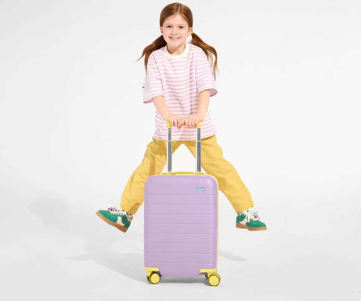 The Kids Carry-On in Butterfly Purple