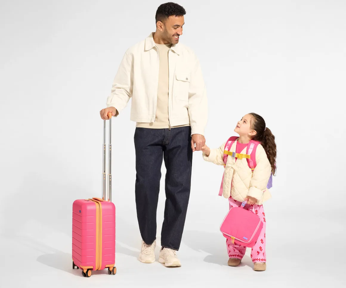 The Kids Carry-On in Cotton Candy Pink