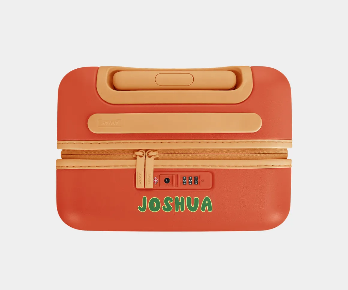 The Kids Carry-On in Poppy Orange