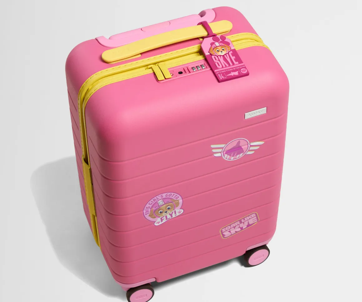 The Kids Carry-On in Skye Pilot Pink