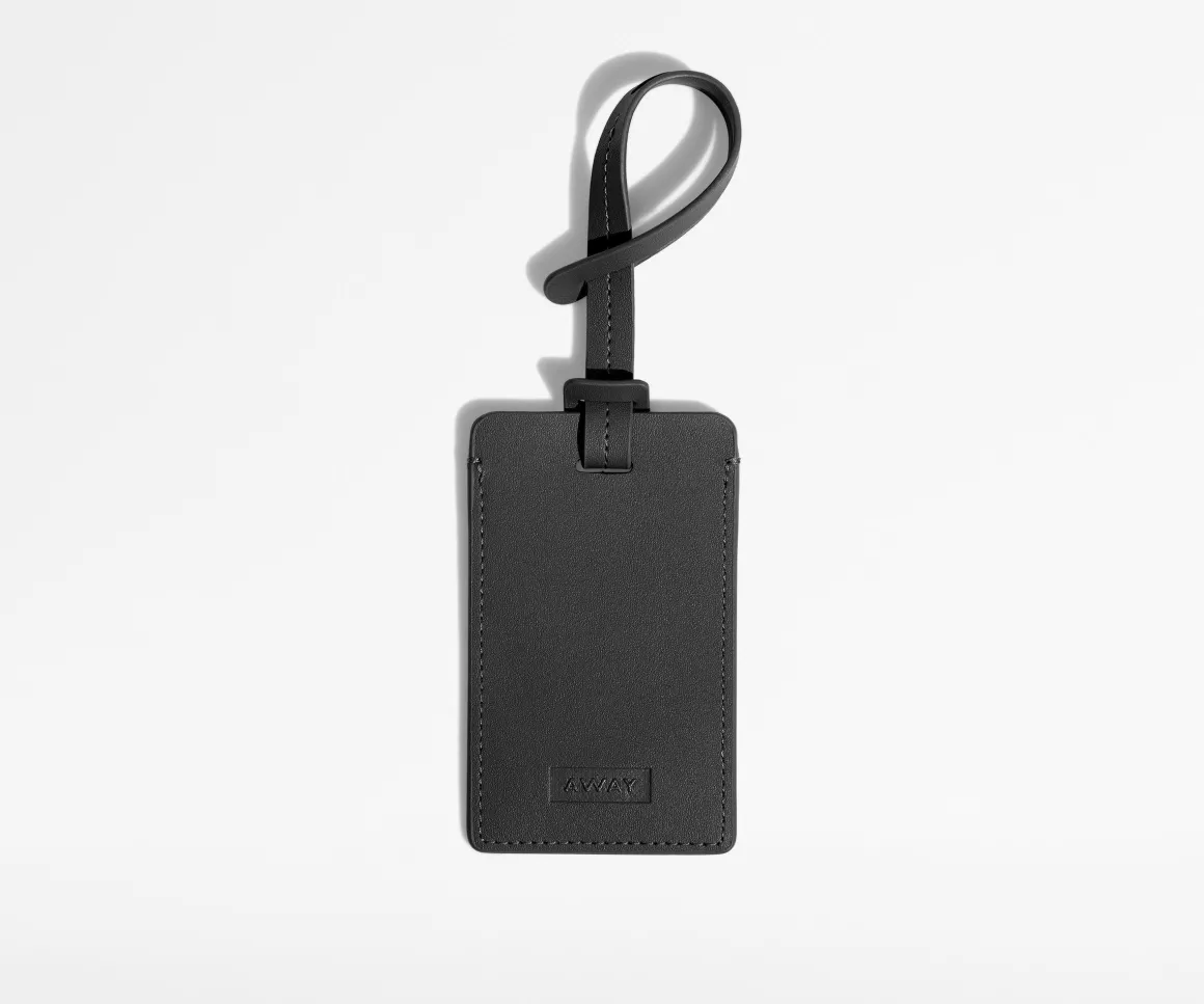 The Luggage Tag in Jet Black