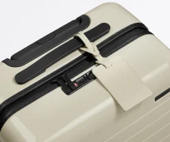 The Luggage Tag in Salt White