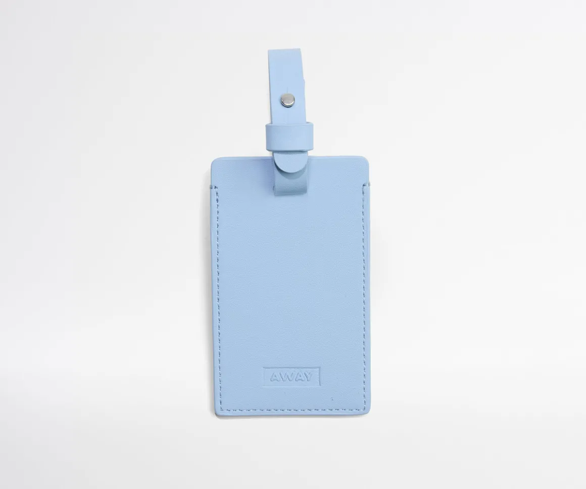 The Luggage Tag in Something Blue