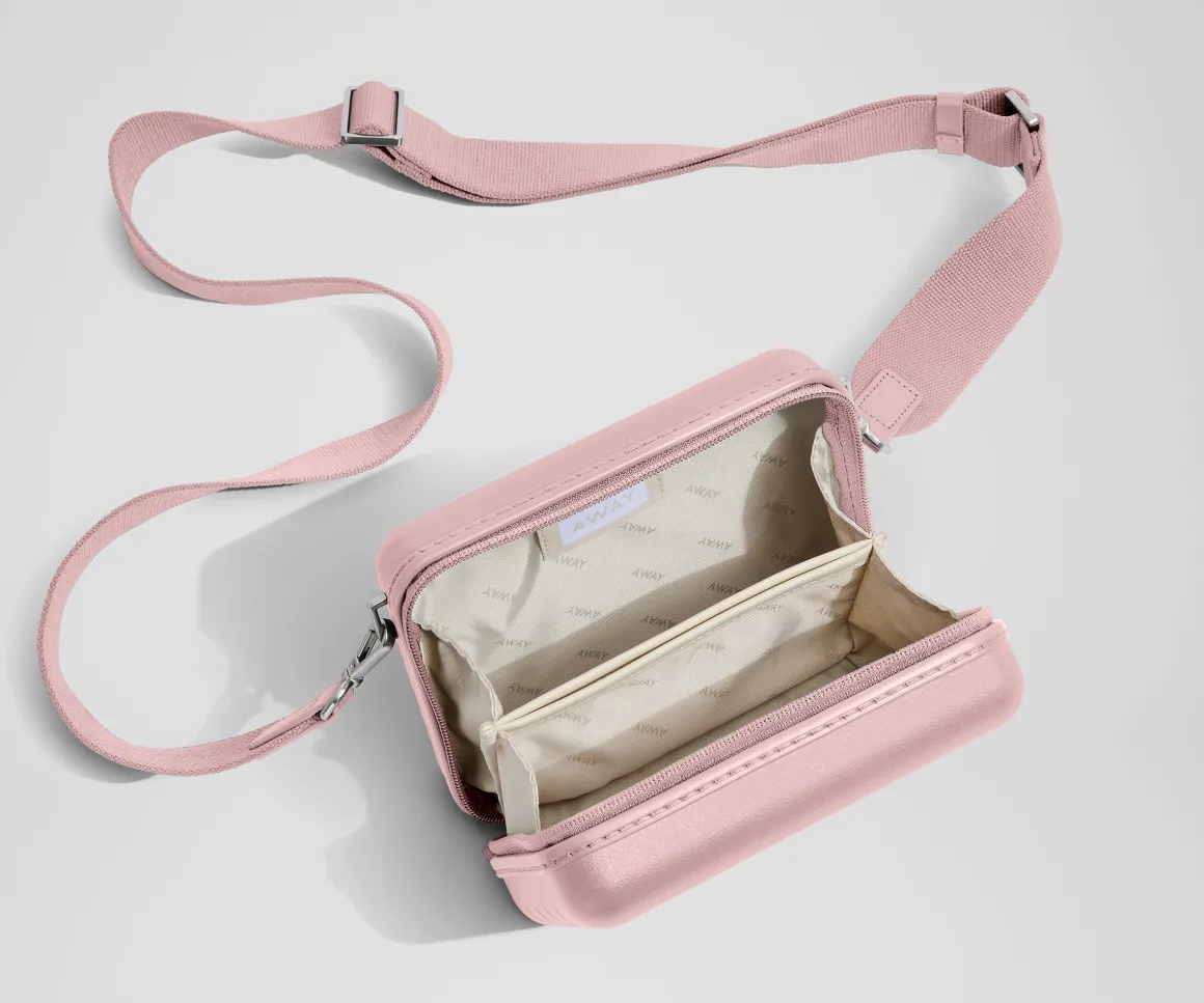 The Mini Crossbody in Blush Pink