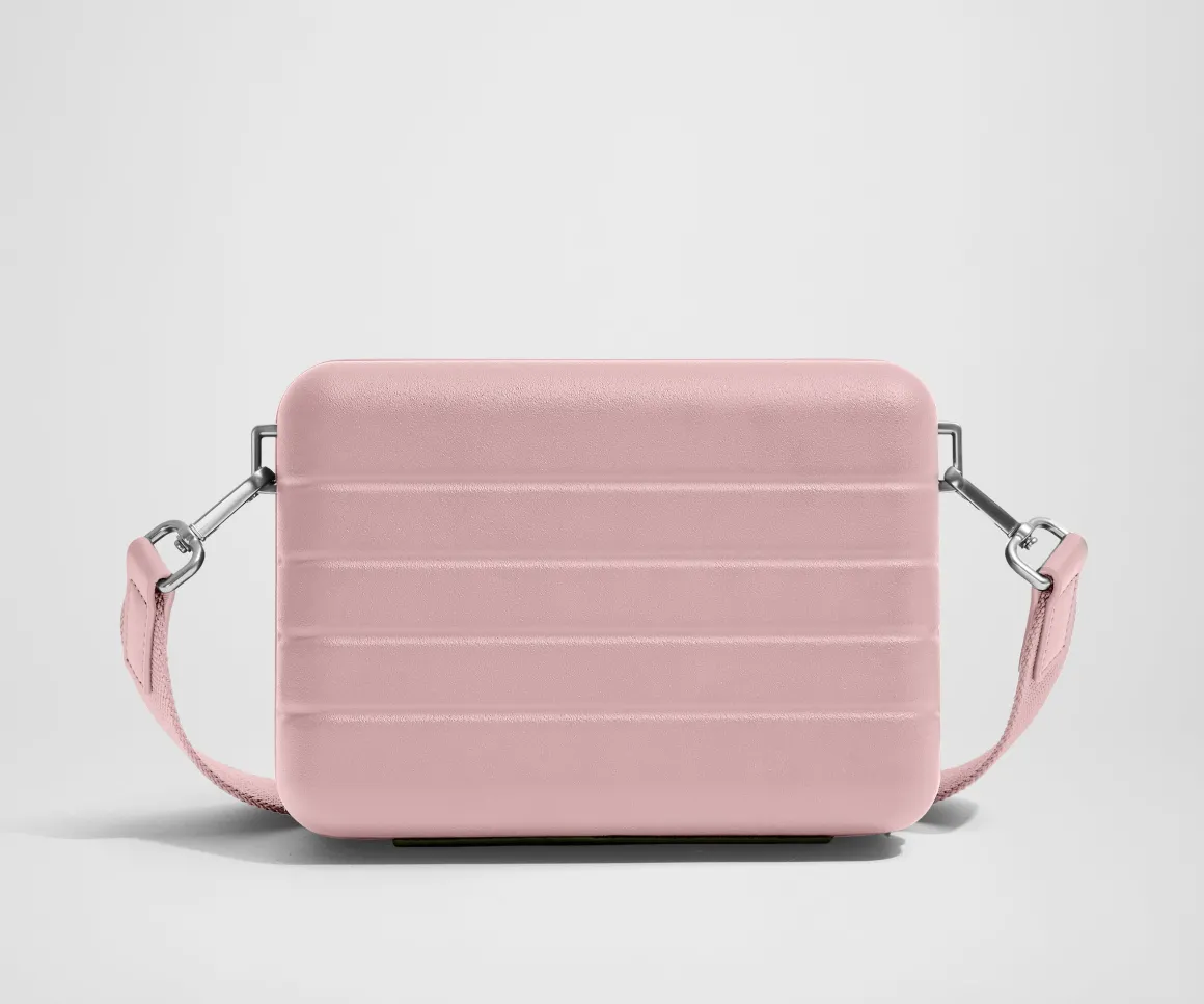 The Mini Crossbody in Blush Pink