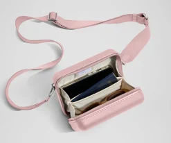 The Mini Crossbody in Blush Pink