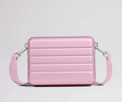 The Mini Crossbody in Glacial Pink