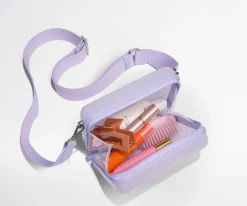 The Mini Crossbody in Glazed Lavender Haze Purple