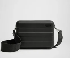 The Mini Crossbody in Jet Black