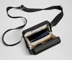The Mini Crossbody in Jet Black