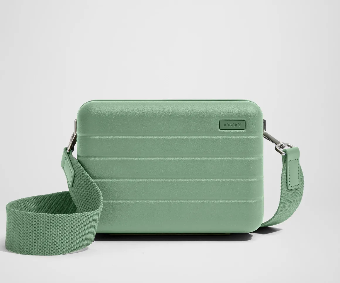 The Mini Crossbody in Sea Green