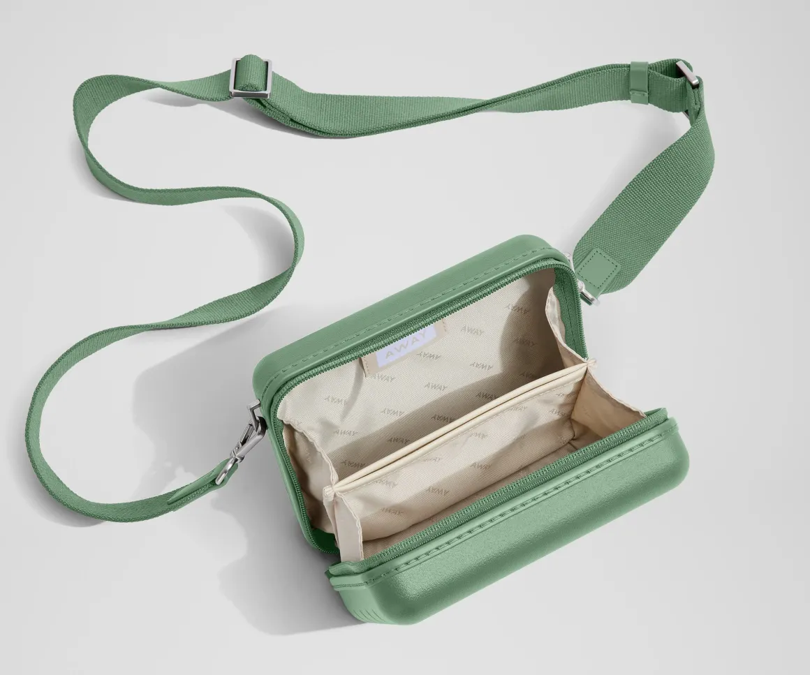 The Mini Crossbody in Sea Green