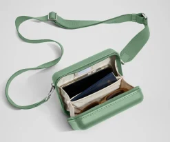 The Mini Crossbody in Sea Green