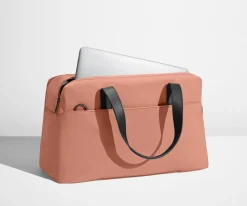 The Overnight Bag in Clay Pink