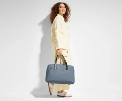 The Overnight Bag in Coast Blue