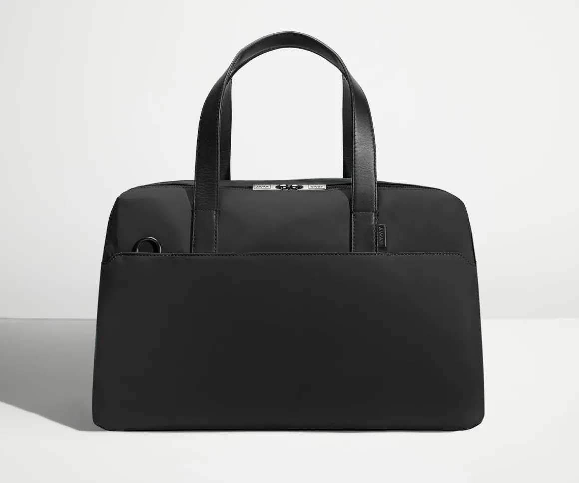The Overnight Bag in Jet Black
