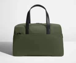 The Overnight Bag in Olive Green