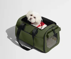 The Pet Carrier in Olive Green