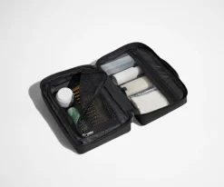 The Small Toiletry Bag in Jet Black