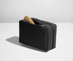 The Small Toiletry Bag in Jet Black