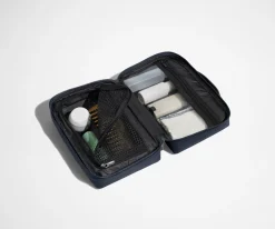 The Small Toiletry Bag in Navy Blue
