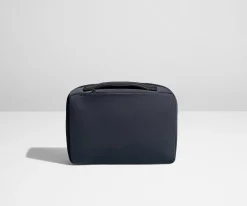 The Small Toiletry Bag in Navy Blue