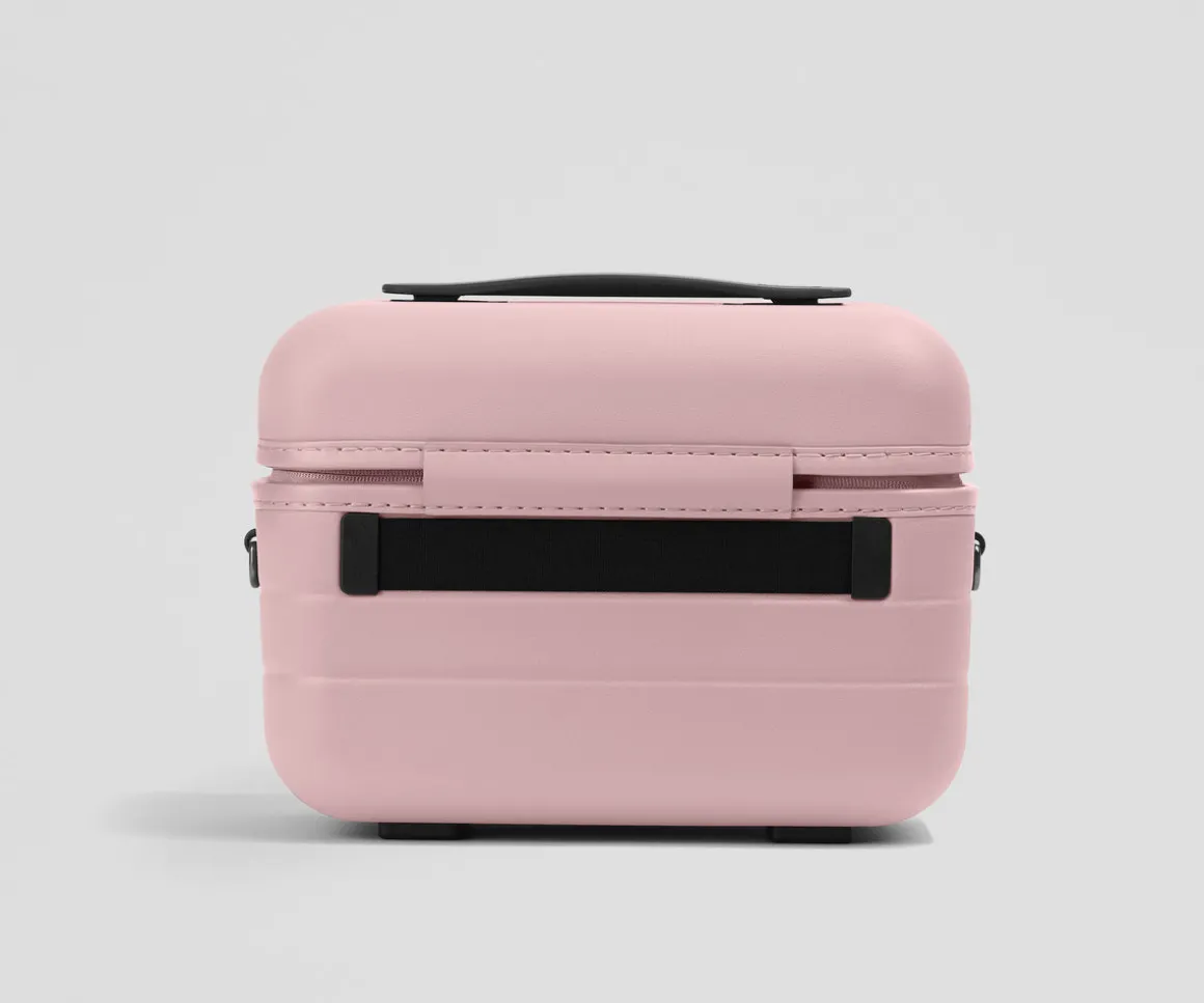 The Train Case in Blush Pink