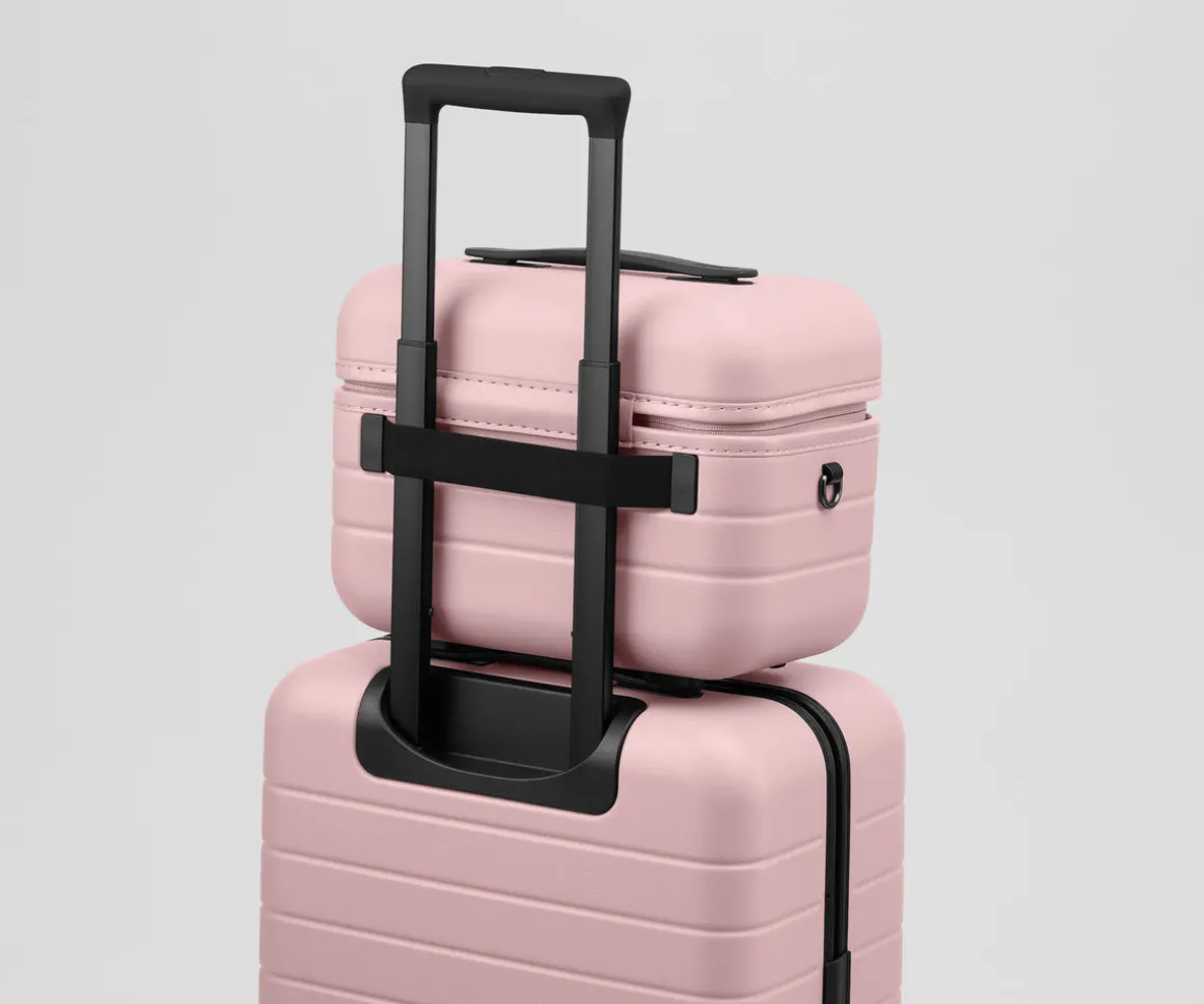 The Train Case in Blush Pink
