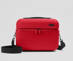 The Train Case in Cherry Red
