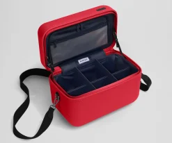 The Train Case in Cherry Red