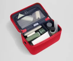 The Train Case in Cherry Red