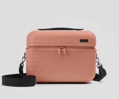 The Train Case in Clay Pink