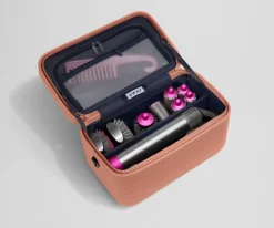 The Train Case in Clay Pink