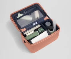 The Train Case in Clay Pink