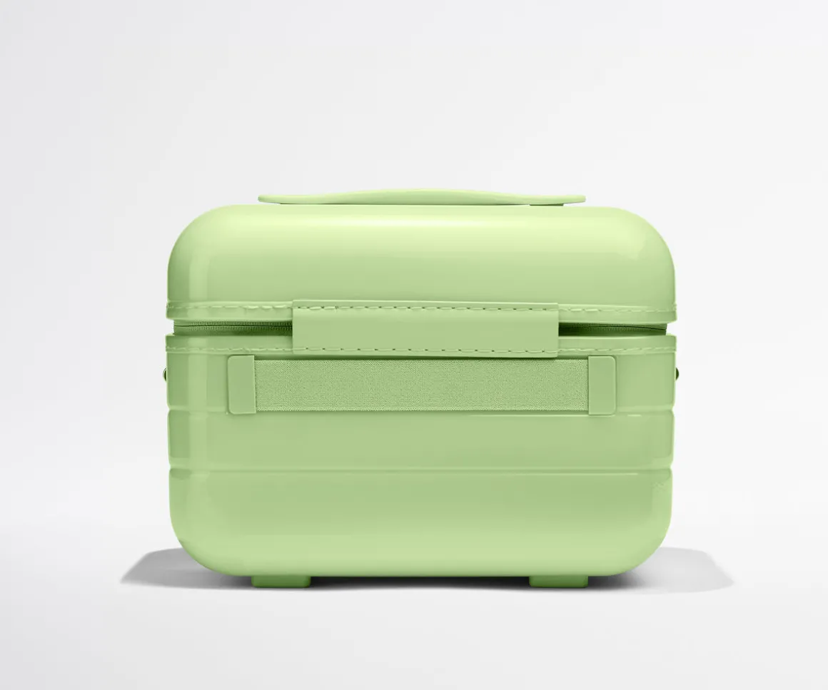 The Train Case in Glazed Matcha Milk Green
