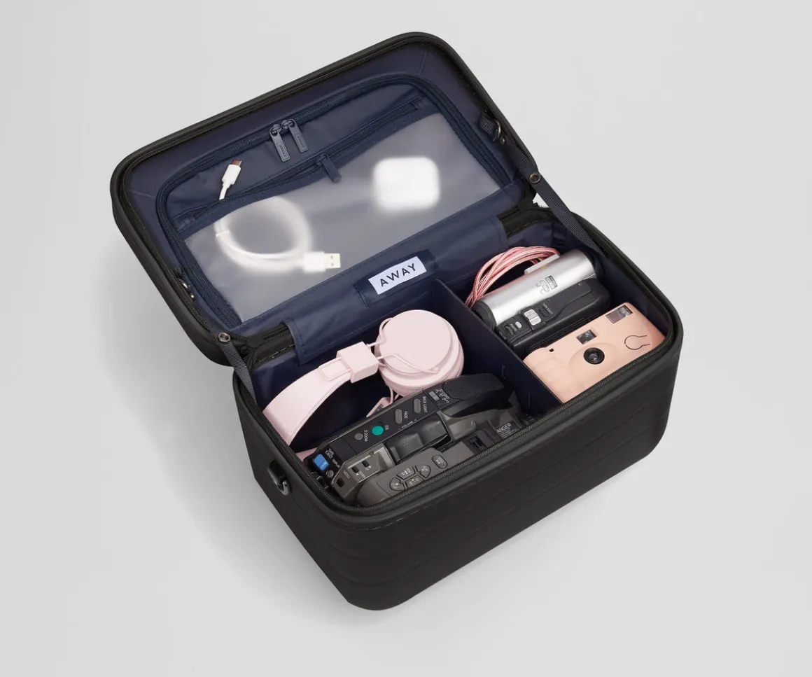The Train Case in Jet Black