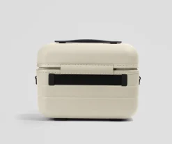 The Train Case in Salt White
