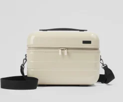 The Train Case in Salt White (Gloss)