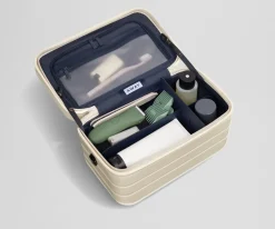 The Train Case in Salt White (Gloss)