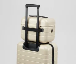 The Train Case in Salt White (Gloss)