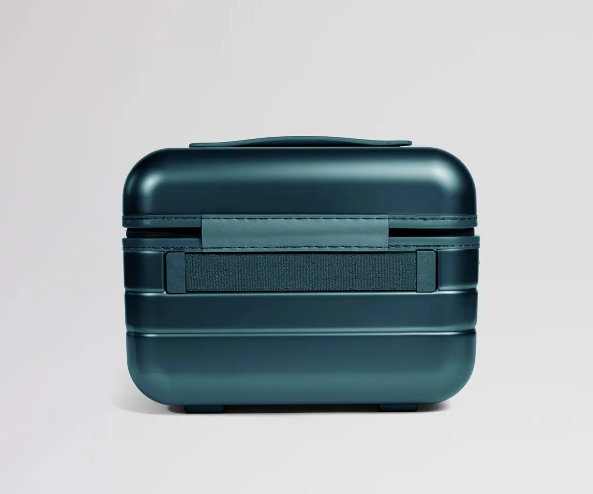 The Train Case in Stormy Teal