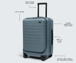 Topside Bigger Carry-On in Blush Pink