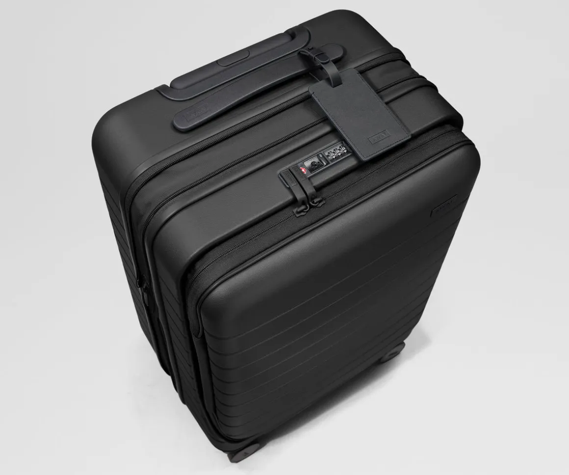 Topside Bigger Carry-On in Jet Black