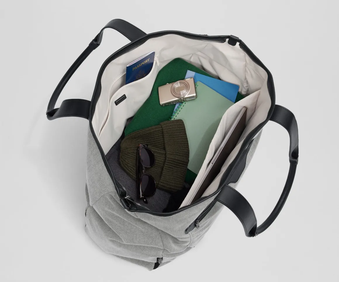 Transit Canvas Tote in Transit Canvas Black