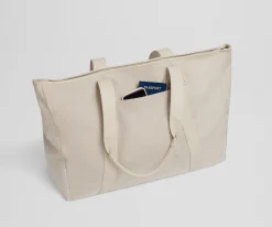 Transit Canvas Tote in Transit Canvas Tan